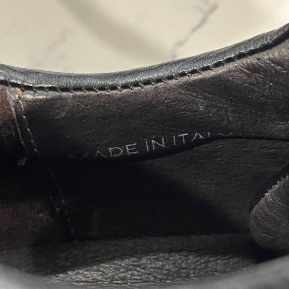 Calderone Made in Italy all leather Men Shoes Size 44 Preppy Style main image 10